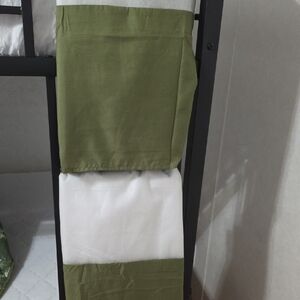 2 Green Full Size Bedskirts